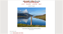 Desktop Screenshot of abreakintheclouds.co.uk